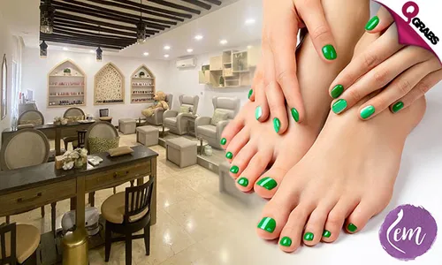 Mani-Pedi Services: Classic, Spa, Gel OR Acrylic Extensions & More!